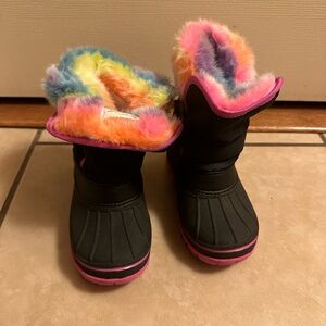 High Sierra Rainbow Toddler Boots 10T